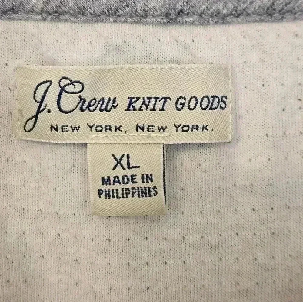 J.Crew Knit Goods Pullover Size XL EUC 💯 Cotton Unisex